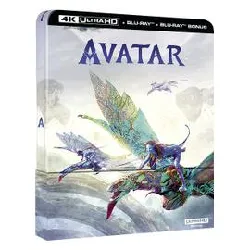 avatar - version remasterisée - 4k ultra hd + blu - ray + blu - ray bonus - boîtier steelbook édition limitée
