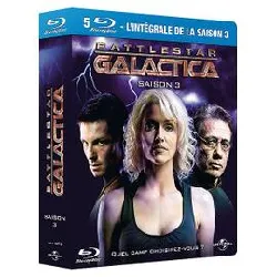 blu-ray battlestar galactica - coffret intégral de la saison 3 - blu - ray