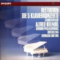 cd beethoven - alfred brendel, london philharmonic orchestra, bernard haitink - die 5 klavierkonzerte - chorfantasie (1986 - 04 - 