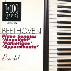 cd beethoven, brendel - sonates  (2002)
