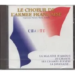 cd choeur de l'armée française - chante (1996)