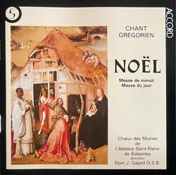 cd chœur des moines de l'abbaye saint - pierre de solesmes direction dom j. gajard o.s.b. - chant grégorien: noël messe de minuit 