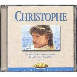 cd christophe - gold (versions originales) (1997)