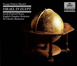 cd george frideric handel, leeds festival chorus, english chamber orchestra, sir charles mackerras - israel in egypt (1990)