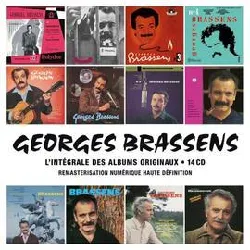 cd georges brassens - l'intégrale des albums originaux (2010)