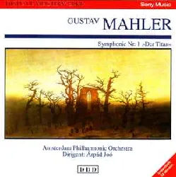 cd gustav mahler, amsterdam philharmonic orchestra, árpád joó - symphonie nr. 1 »der titan« (1992)