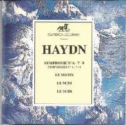 cd haydn - symphonie n° 6 - 7 - 8 (1992)
