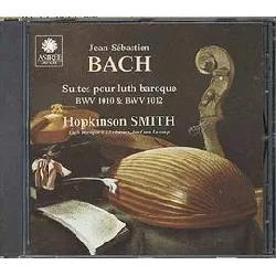 cd johann sebastian bach - suites pour luth baroque, bwv 1010 & bwv 1012 (1993)