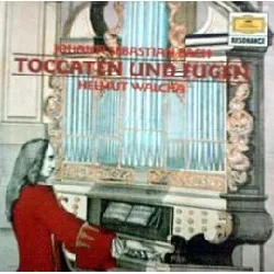 cd johann sebastian bach - toccatas and fugues