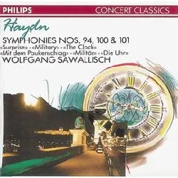 cd joseph haydn - symphonies nos. 94, 100 & 101 ('surprise' - 'military' - 'the clock') (1990)