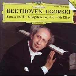 cd ludwig van beethoven - sonate op.111 - 6 bagatellen op.126 - »für elise« (1992)