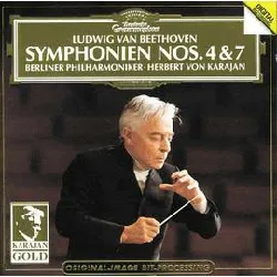cd ludwig van beethoven - symphonien nos. 4 & 7 (1993)
