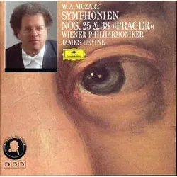 cd wolfgang amadeus mozart - symphonien nos. 25 & 38 'prague' (1987)