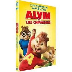 dvd alvin et les chipmunks l'intégrale de 1 à 4 coffret dvd