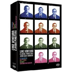 dvd claude pinoteau / lino ventura - le silencieux + la gifle + la 7ème cible