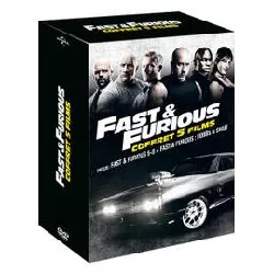 dvd fast & furious - coffret 5 films : fast & furious 5 - 8 + fast & furious : hobbs & shaw - pack