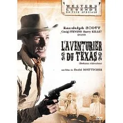 dvd l'aventurier du texas - édition spéciale
