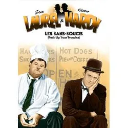 dvd laurel & hardy - les sans - soucis (version colorisée)