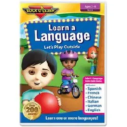 dvd learn a language: let's play outside