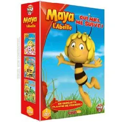 dvd maya l'abeille - qui miel me suive ! - coffret 3 - pack