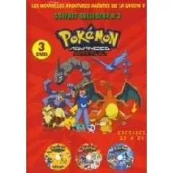 dvd pokemon advanced battle n°8 episode 13 - 24