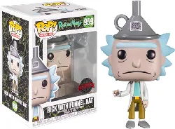 figurine funko! pop - rick et morty n°959 - rick avec chapeau entonnoir (55841)