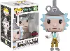 figurine funko! pop - rick et morty n°959 - rick avec chapeau entonnoir (55841)