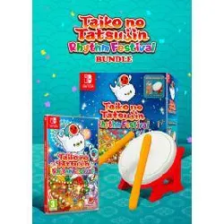 jeu nintendo switch taiko no tatsujin: rhythm festival (collector's edition)