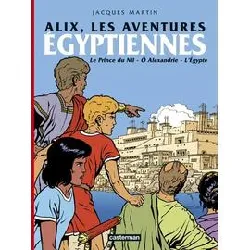 livre alix, les aventures égyptiennes