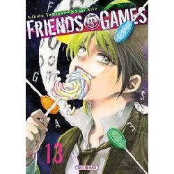 livre friends games - tome 13
