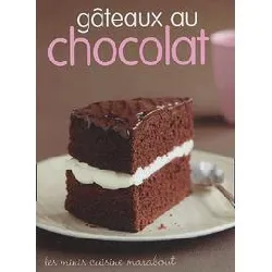 livre gâteaux au chocolat