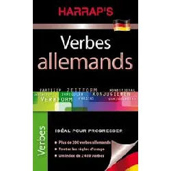 livre harrap's verbes allemands