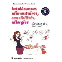 livre intolérances alimentaires, sensibilités, allergies