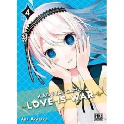 livre kaguya - sama - love is war - tome 4