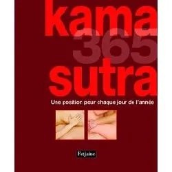livre kama sutra 365 - une position pour chaque jour de l'année