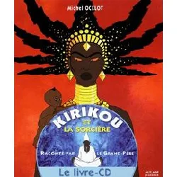 livre kirikou et la sorcière - (1 cd audio)