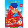 livre le mystère des sept matriochkas