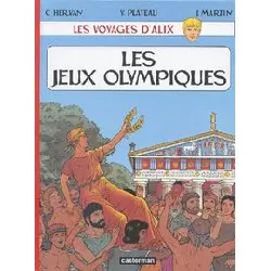 livre les voyages d'alix - les jeux olympiques