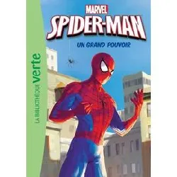 livre spider - man tome 1 - un grand pouvoir