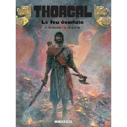 livre thorgal t35 le feu ecarlate