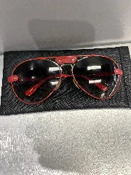 lunettes de soleil chloé rouge