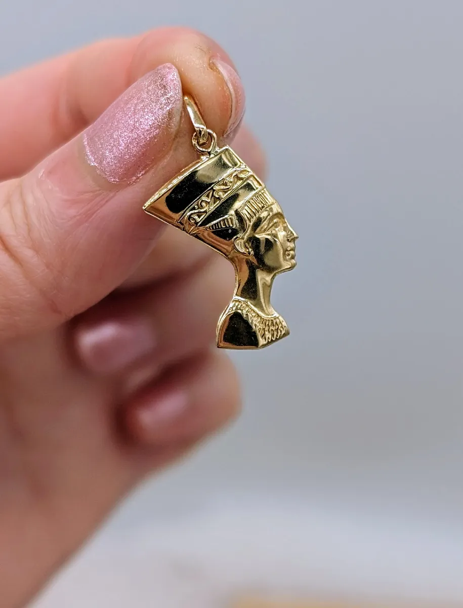 Pendentif Nefertiti en or Or 750 Millième (18 CT) 1,11g DEALiCASH
