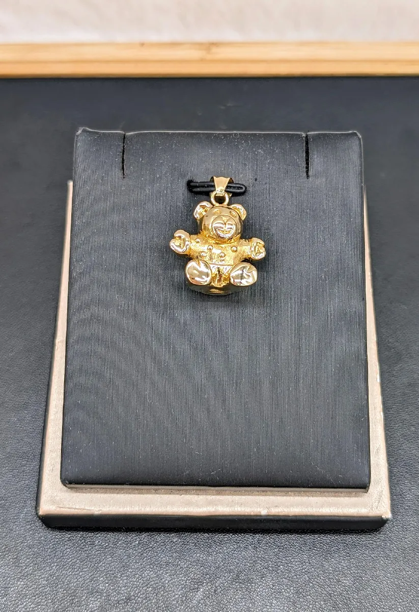 Pendentif Croix Avec Perle De Culture – Or 750/1000 (18 Carats) – Occasion – Poinçon Tête D’Aigle