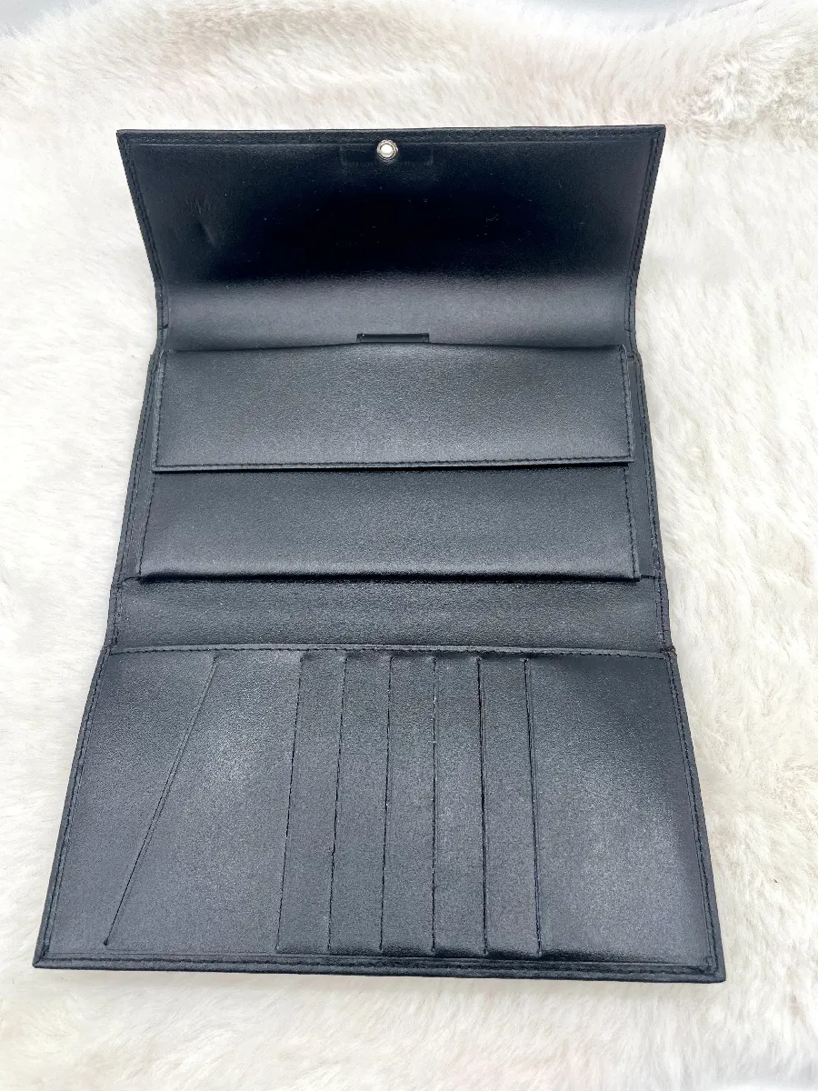 Porte-monnaie/compagnon Kesslord Marron – En Cuir, Dimensions 18.5x10.5 Cm, Neuf Sans étiquette