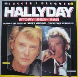 vinyle johnny hallyday - hallyday story 1982 - 1985 (1988)