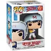 animation - bobble head pop n° 737 - speed racer - speed avec casque