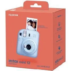 appareil photo instantané fujifilm instax mini 12 bleu pastel
