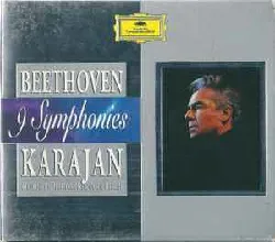 cd beethoven - herbert von karajan, orchestre philharmonique de berlin - 9 symphonies (1962 - 11 - 15)