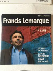 cd francis lemarque - a paris (1991)