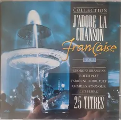 cd j'adore la chanson française vol. 1 (2003)
